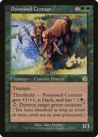 Possessed Centaur [Torment] MTG Single Magic: The Gathering  | Multizone: Comics And Games