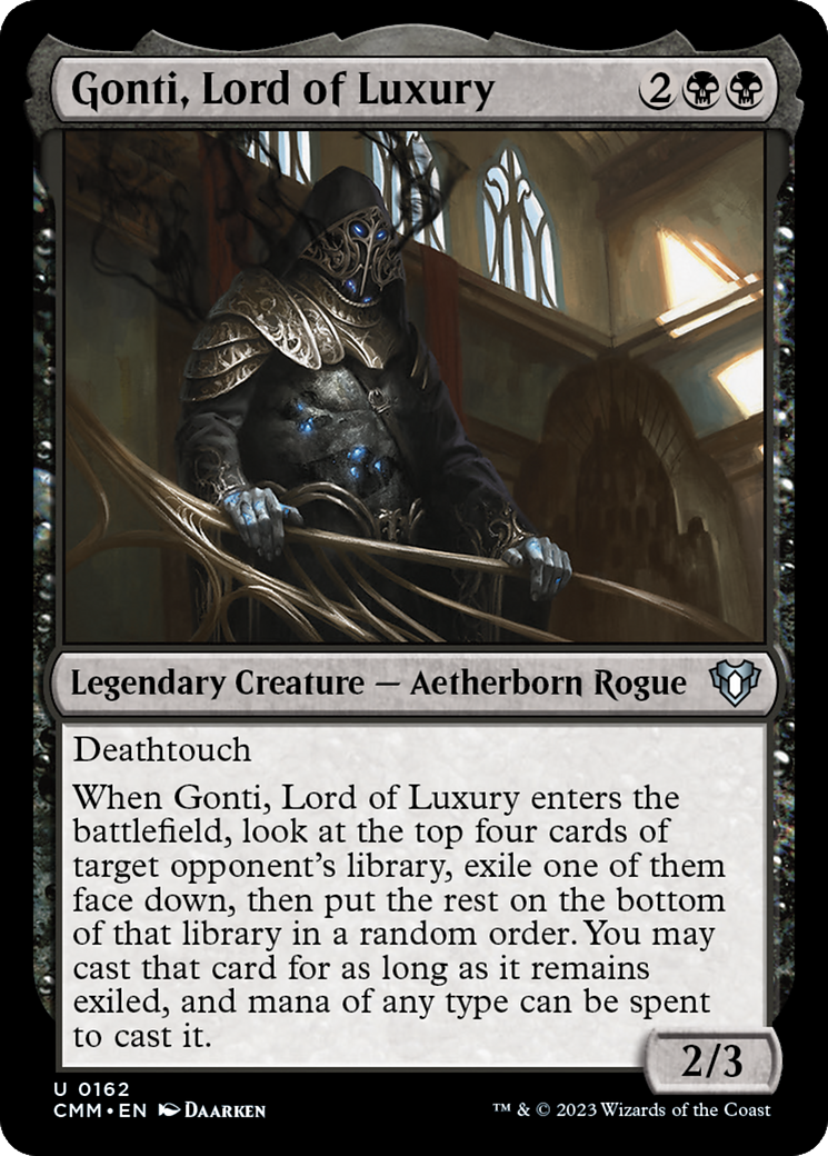 Gonti, Lord of Luxury [Commander Masters] | Multizone: Comics And Games