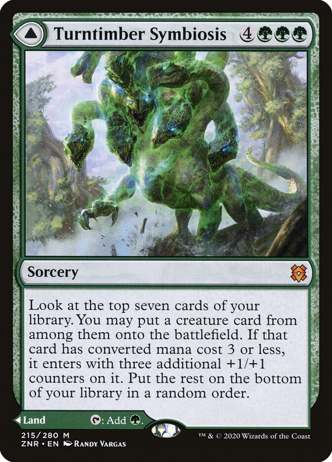 Turntimber Symbiosis // Turntimber, Serpentine Wood [Zendikar Rising] MTG Single Magic: The Gathering  | Multizone: Comics And Games