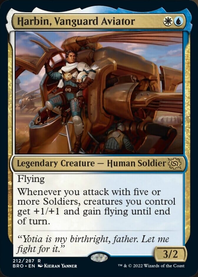 Harbin, Vanguard Aviator [The Brothers' War] MTG Single Magic: The Gathering  | Multizone: Comics And Games