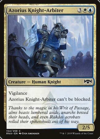 Azorius Knight-Arbiter [Ravnica Allegiance] MTG Single Magic: The Gathering  | Multizone: Comics And Games