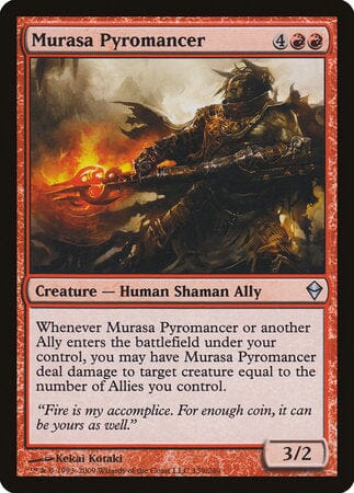 Murasa Pyromancer [Zendikar] MTG Single Magic: The Gathering  | Multizone: Comics And Games