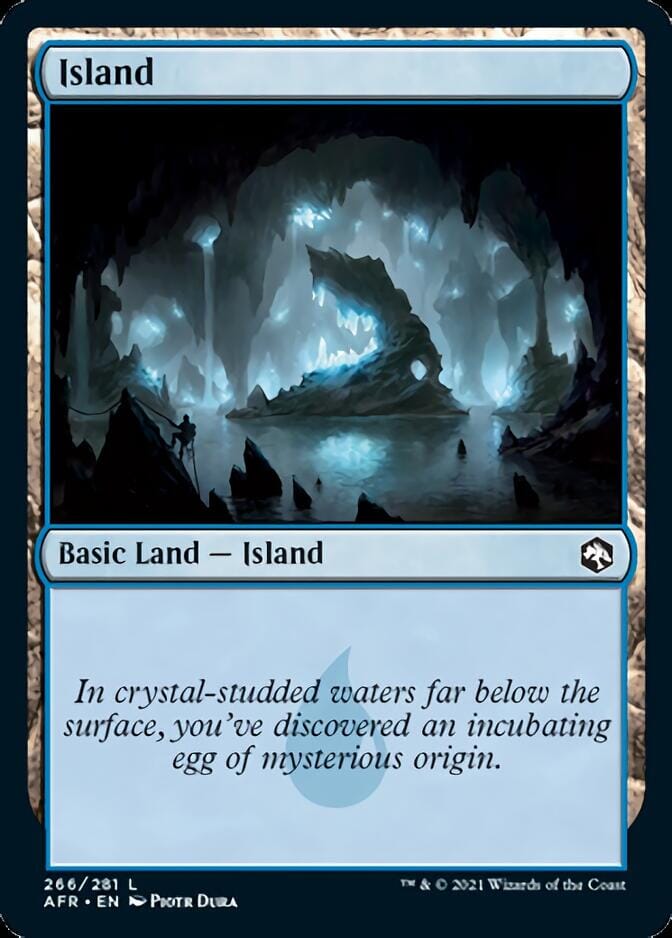 Island (266) [Dungeons & Dragons: Adventures in the Forgotten Realms] MTG Single Magic: The Gathering  | Multizone: Comics And Games