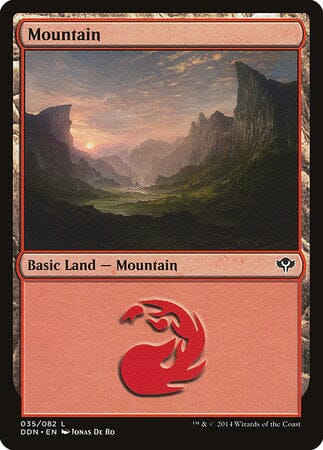 Mountain (35) [Duel Decks: Speed vs. Cunning] MTG Single Magic: The Gathering  | Multizone: Comics And Games