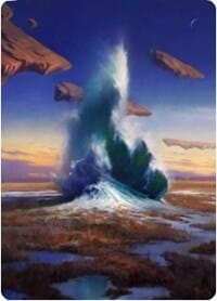 Flooded Strand Art Card [Zendikar Rising Art Series] MTG Single Magic: The Gathering  | Multizone: Comics And Games