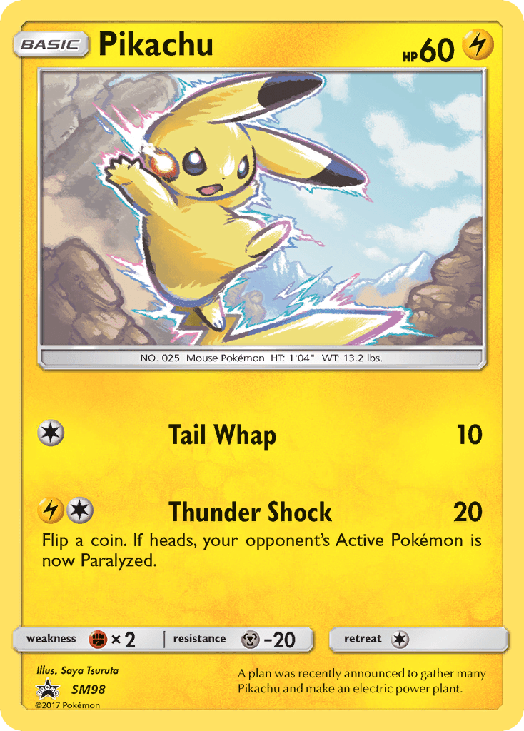 Pikachu (SM98) [Sun & Moon: Black Star Promos] Pokemon Single Pokémon  | Multizone: Comics And Games