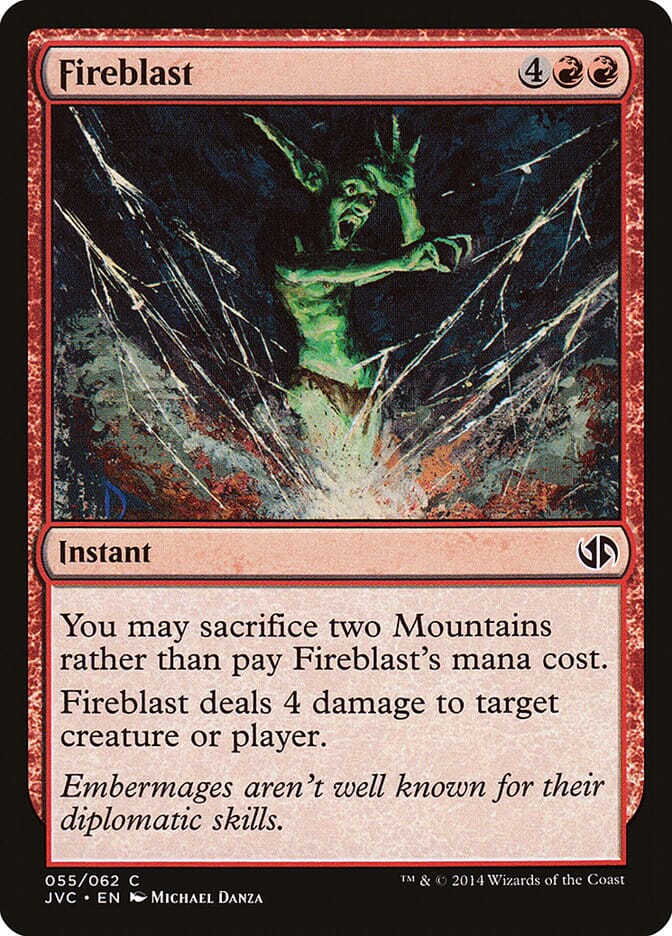 Fireblast [Duel Decks Anthology] MTG Single Magic: The Gathering  | Multizone: Comics And Games