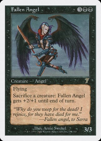 Fallen Angel [Seventh Edition] MTG Single Magic: The Gathering  | Multizone: Comics And Games
