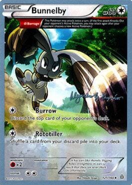 Bunnelby (121/160) (Primal Groudon - Alejandro Ng-Guzman) [World Championships 2015] Pokemon Single Pokémon  | Multizone: Comics And Games