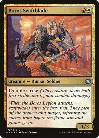Boros Swiftblade [Modern Masters 2015] MTG Single Magic: The Gathering  | Multizone: Comics And Games