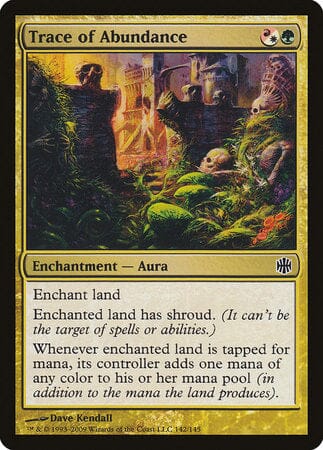 Trace of Abundance [Alara Reborn] MTG Single Magic: The Gathering  | Multizone: Comics And Games
