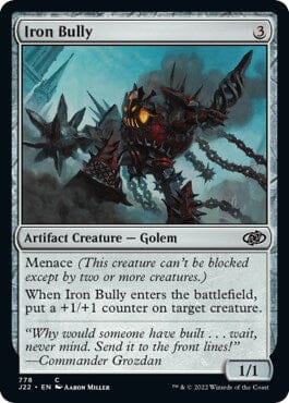 Iron Bully [Jumpstart 2022] MTG Single Magic: The Gathering  | Multizone: Comics And Games