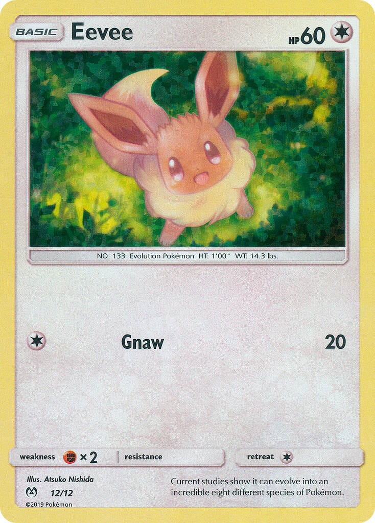 Eevee (12/12) [McDonald's Promos: 2019 Collection] Pokemon Single Pokémon  | Multizone: Comics And Games