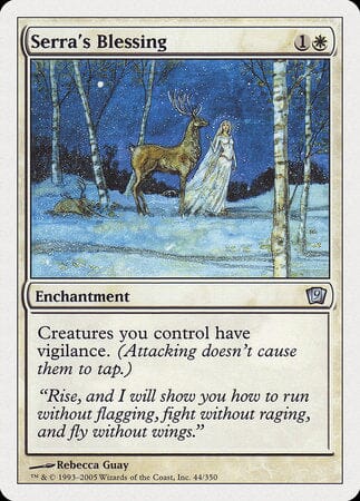 Serra's Blessing [Ninth Edition] MTG Single Magic: The Gathering  | Multizone: Comics And Games