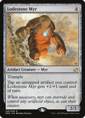 Lodestone Myr [Modern Masters 2015] MTG Single Magic: The Gathering  | Multizone: Comics And Games