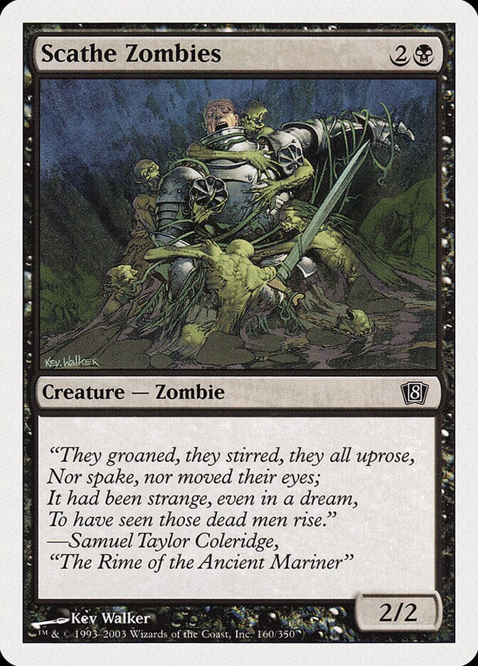 Scathe Zombies [Eighth Edition] MTG Single Magic: The Gathering  | Multizone: Comics And Games