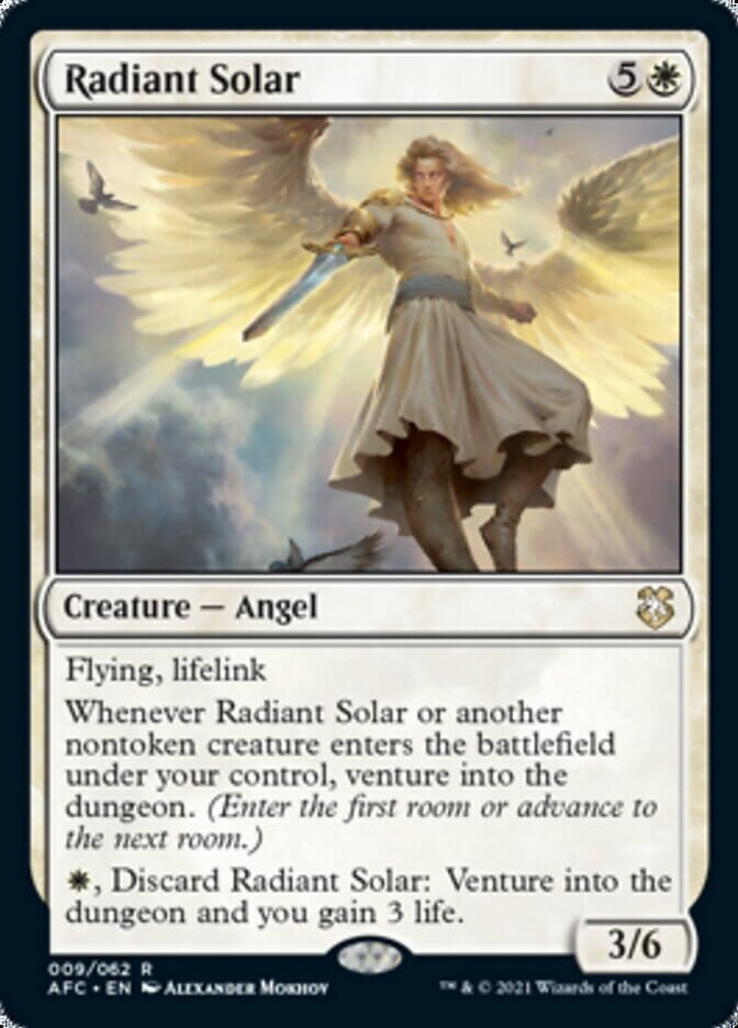 Radiant Solar [Dungeons & Dragons: Adventures in the Forgotten Realms Commander] MTG Single Magic: The Gathering  | Multizone: Comics And Games