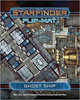 Starfinder Ghost Ship Flip-Mat Starfinder Multizone  | Multizone: Comics And Games