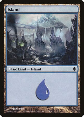 Island (168) [New Phyrexia] MTG Single Magic: The Gathering  | Multizone: Comics And Games