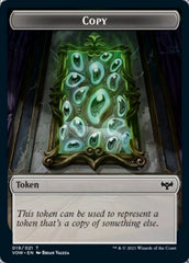 Copy // Human (010) Double-sided Token [Innistrad: Crimson Vow Tokens] MTG Single Magic: The Gathering  | Multizone: Comics And Games