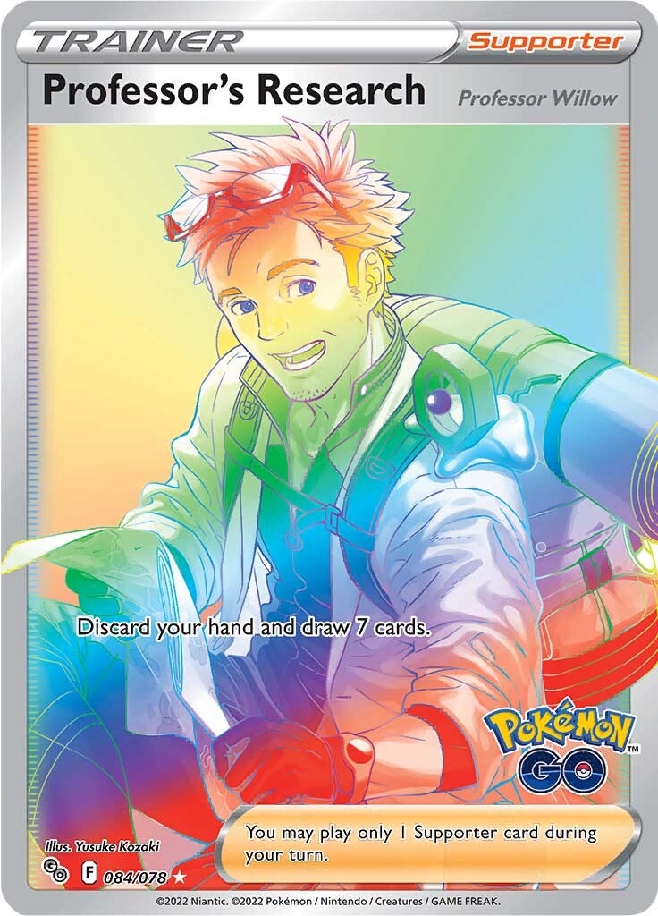 Professor's Research (084/078) [Pokémon GO] | Multizone: Comics And Games
