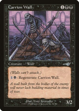 Carrion Wall [Nemesis] MTG Single Magic: The Gathering  | Multizone: Comics And Games