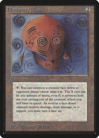 Illusionary Mask [Limited Edition Beta] MTG Single Magic: The Gathering  | Multizone: Comics And Games