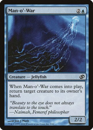 Man-o'-War [Duel Decks: Jace vs. Chandra] MTG Single Magic: The Gathering  | Multizone: Comics And Games