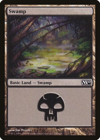 Swamp (240) [Magic 2010] MTG Single Magic: The Gathering  | Multizone: Comics And Games