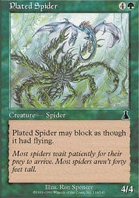 Plated Spider [Urza's Destiny] MTG Single Magic: The Gathering  | Multizone: Comics And Games