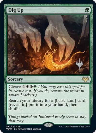 Dig Up (Promo Pack) [Innistrad: Crimson Vow Promos] MTG Single Magic: The Gathering  | Multizone: Comics And Games