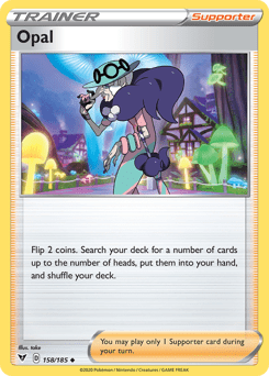 Opal (158/185) [Sword & Shield: Vivid Voltage] Pokemon Single Pokémon  | Multizone: Comics And Games