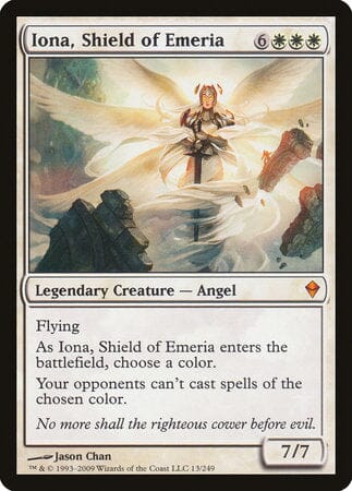 Iona, Shield of Emeria [Zendikar] MTG Single Magic: The Gathering  | Multizone: Comics And Games