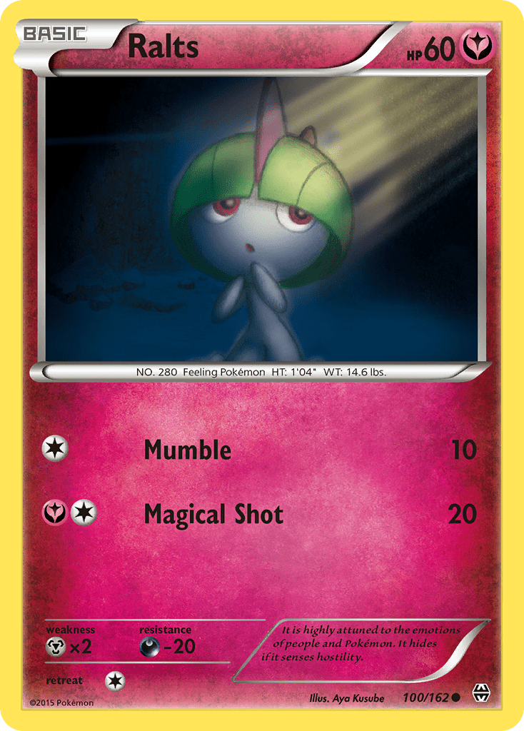 Ralts (100/162) [XY: BREAKthrough] Pokemon Single Pokémon  | Multizone: Comics And Games