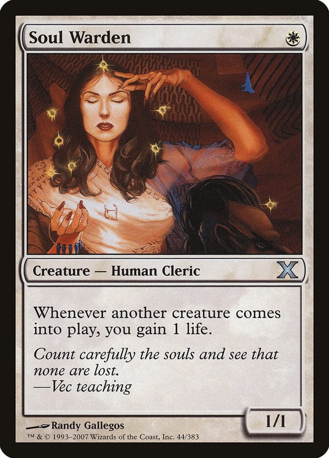 Soul Warden [Tenth Edition] MTG Single Magic: The Gathering  | Multizone: Comics And Games