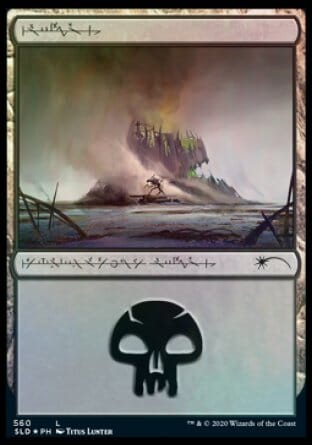 Swamp (Phyrexian) (560) [Secret Lair Drop Promos] MTG Single Magic: The Gathering  | Multizone: Comics And Games