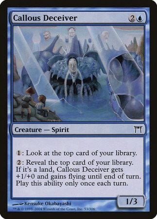 Callous Deceiver [Champions of Kamigawa] MTG Single Magic: The Gathering  | Multizone: Comics And Games