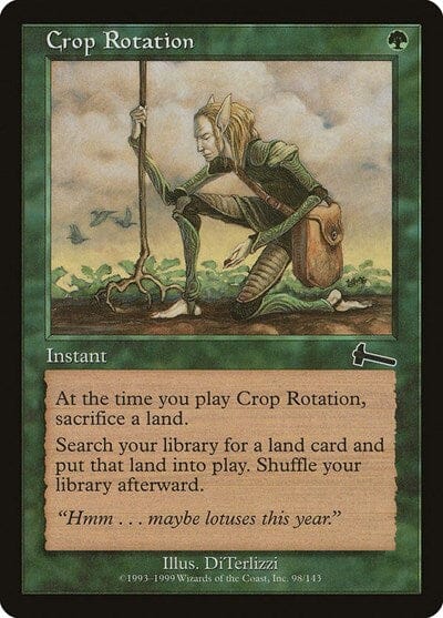 Crop Rotation [Urza's Legacy] MTG Single Magic: The Gathering  | Multizone: Comics And Games