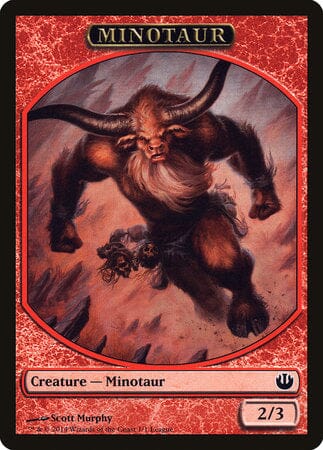 Minotaur Token (League) [League Tokens 2014] MTG Single Magic: The Gathering  | Multizone: Comics And Games