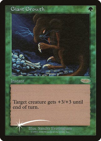 Giant Growth [Friday Night Magic 2000] MTG Single Magic: The Gathering  | Multizone: Comics And Games