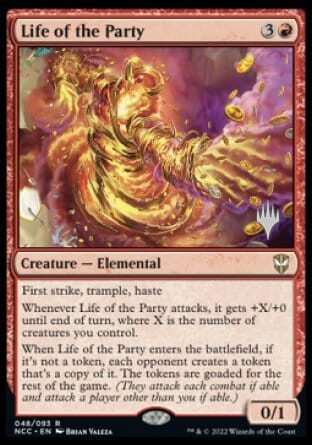 Life of the Party (Promo Pack) [Streets of New Capenna Commander Promos] MTG Single Magic: The Gathering  | Multizone: Comics And Games