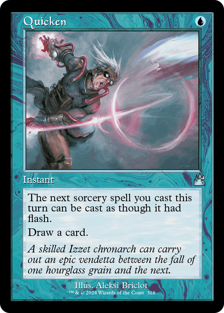 Quicken (Retro Frame) [Ravnica Remastered] MTG Single Magic: The Gathering  | Multizone: Comics And Games