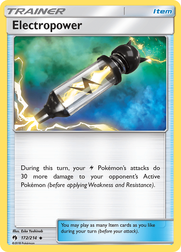 Electropower (172/214) [Sun & Moon: Lost Thunder] Pokemon Single Pokémon  | Multizone: Comics And Games