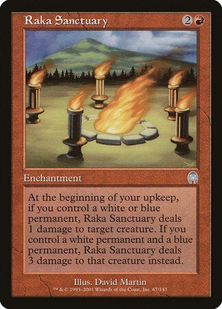 Raka Sanctuary [Apocalypse] MTG Single Magic: The Gathering  | Multizone: Comics And Games