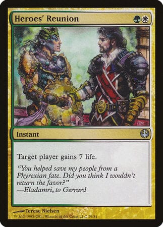 Heroes' Reunion [Duel Decks: Knights vs. Dragons] MTG Single Magic: The Gathering  | Multizone: Comics And Games