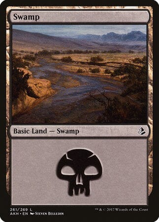 Swamp (261) [Amonkhet] MTG Single Magic: The Gathering  | Multizone: Comics And Games