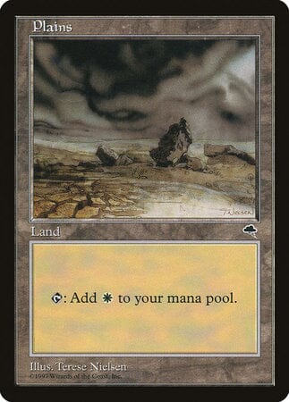 Plains (Rocks) [Tempest] MTG Single Magic: The Gathering  | Multizone: Comics And Games
