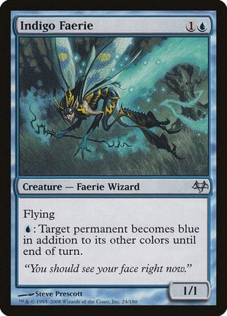 Indigo Faerie [Eventide] MTG Single Magic: The Gathering  | Multizone: Comics And Games