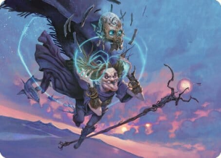 Zur, Eternal Schemer Art Card 1 [Dominaria United Art Series] MTG Single Magic: The Gathering  | Multizone: Comics And Games