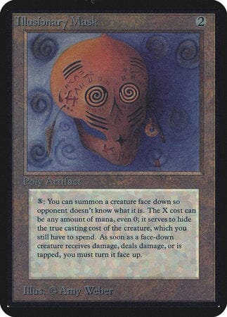 Illusionary Mask [Limited Edition Alpha] MTG Single Magic: The Gathering  | Multizone: Comics And Games
